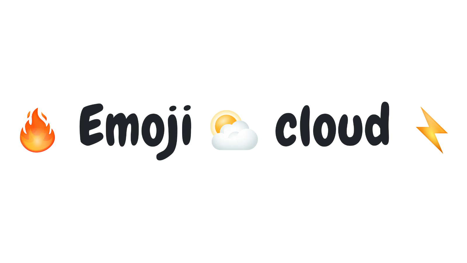 Emoji cloud